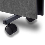 Керамічний обігрівач EraFlyme Двохстороння керамічна панель на роликах  1200PG графіт  22 м² 1200 Вт купити в Україні hotpro купить в Украине хотпро