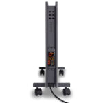 Керамічний обігрівач EraFlyme Двохстороння керамічна панель на роликах  1200PG графіт  22 м² 1200 Вт купити в Україні hotpro купить в Украине хотпро