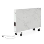 Керамічний обігрівач EraFlyme Двохстороння керамічна панель (на роликах)  800PW білий камінь   16 м² 800 Вт купити в Україні hotpro купить в Украине хотпро