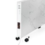 Керамічний обігрівач EraFlyme Двохстороння керамічна панель (на роликах)  800PW білий камінь   16 м² 800 Вт купити в Україні hotpro купить в Украине хотпро