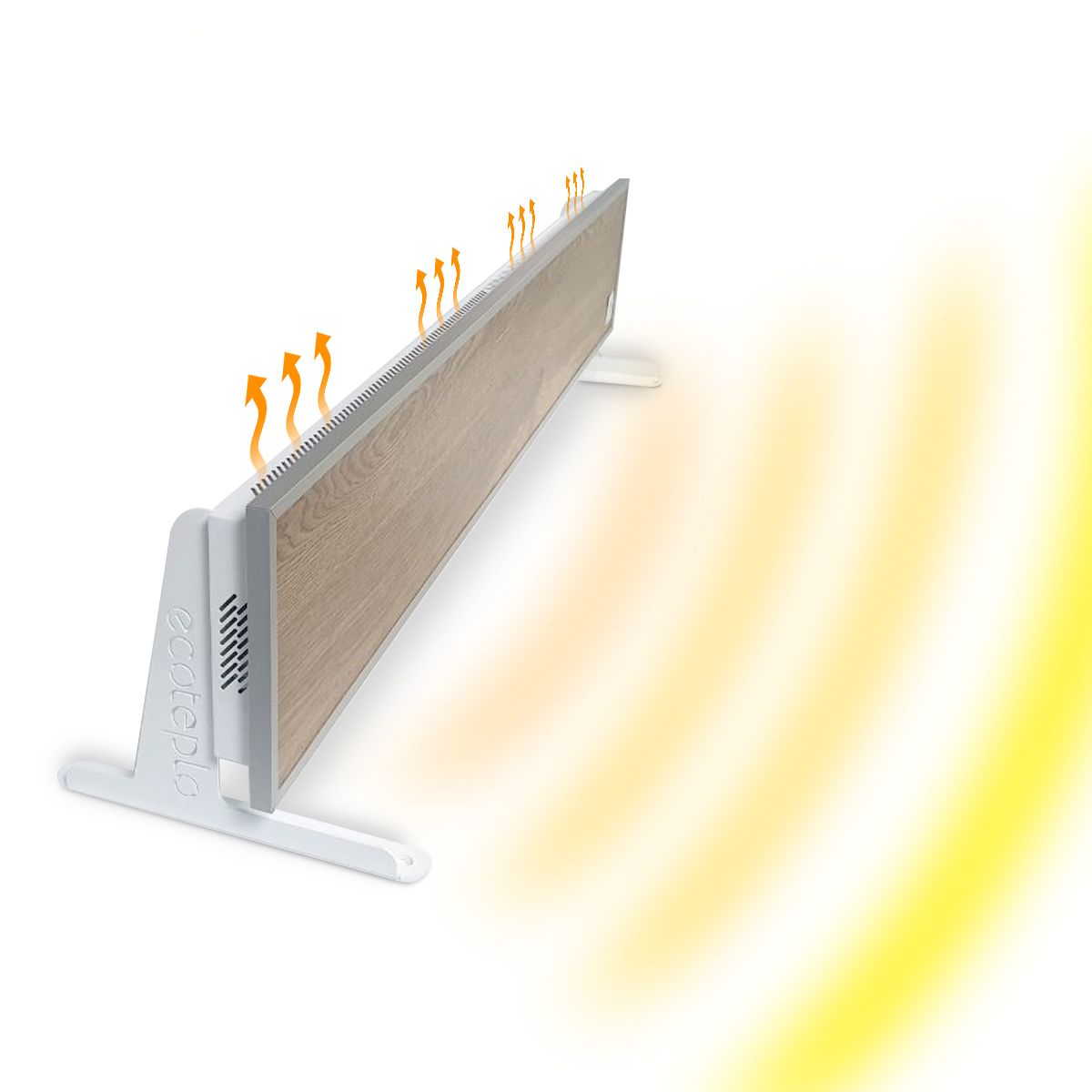 Ecoteplo Air 350 ME Brown обігрівач Керамічний обігрівач Ecoteplo Air 350 ME Brown 500 Вт 4 м² купити в Україні hotpro купить в Украине хотпро