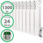 Електрорадіатор Ecoteplo 1300 Вт 12 секцій з підставкою 24 м² купити в Україні hotpro купить в Украине хотпро