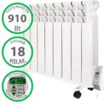 Електрорадіатор Ecoteplo 910 Вт 9 секцій з підставкою 18 м² купити в Україні hotpro купить в Украине хотпро