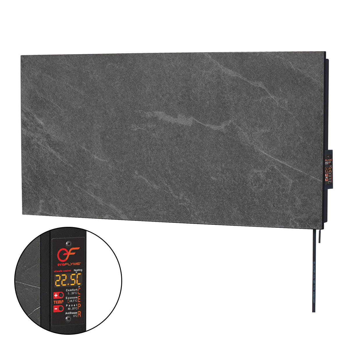 EraFlyme  600PB графіт  12 м² 600 Вт купити в Україні hotpro купить в Украине хотпро