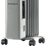 Масляний обігрівач Grunhelm GR-0715N 20 м² 2000 Вт купити в Україні hotpro купить в Украине хотпро